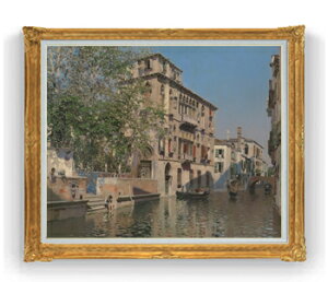 yG Mdグz}eBER A Canal in Venice F30TCY y Y CeAzG ̔ 30 傫ȊGTCY z i z 1039×857mm  