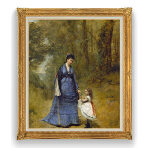 yG MdグzR[ Madame Stumpf and Her Daughter F30TCY y Y CeAzG ̔ 30 傫ȊGTCY z i z 1039×857mm  