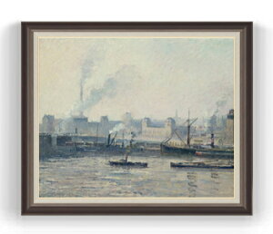 yG MdグzJ~[EsT The Saint-Sever Bridge, Rouen Mist F30TCY y Y CeAzG ̔ 30 傫ȊGTCY z i z 1070×887mm  