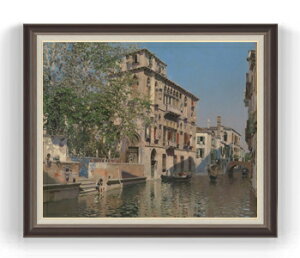 yG Mdグz}eBER A Canal in Venice F30TCY y Y CeAzG ̔ 30 傫ȊGTCY z i z 1070×887mm  