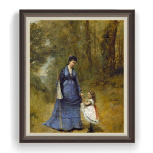 yG MdグzR[ Madame Stumpf and Her Daughter F30TCY y Y CeAzG ̔ 30 傫ȊGTCY z i z 1070×887mm  