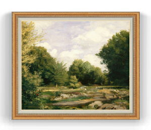 yG Mdグzm[ A Clearing in the Woods F30TCY y Y CeAzG ̔ 30 傫ȊGTCY z i z 1070×887mm  
