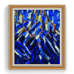yG MdグzNXeBAE[tX Abstraction (the Blue Mountain) F30TCY y Y CeAzG ̔ 30 傫ȊGTCY z ۉ z 1070×887mm  