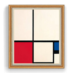 yG Mdグzs[gEhA Composition in Colours Composition No.1 with Red and Blue F30TCY y Y CeAzG ̔ 30 傫ȊGTCY z ۉ z 1070×887mm 