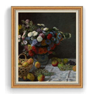 yG MdグzN[hEl Still Life with Flowers and Fruit F30TCY y Y CeAzG ̔ 30 傫ȊGTCY z Õ z 1070×887mm  