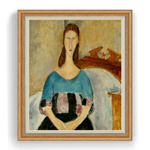 yG MdグzfBA[j Portrait of Jeanne Hebuterne F30TCY y Y CeAzG ̔ 30 傫ȊGTCY z l z 1070×887mm  