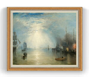 yG Mdグz^[i[ Keelmen Heaving in Coals by Moonlight F30TCY y Y CeAzG ̔ 30 傫ȊGTCY z i z 1070×887mm  