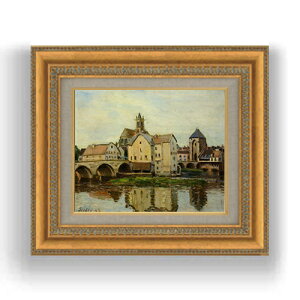 yG MdグzVX[ Moret-sur-Loing, Morning F3TCY z GMdl 422×370mm zKX b G A[g CeA Ǌ|