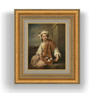 yG Mdグz[ The Flower Girl F3TCY z GMdl 422×370mm zKX b G A[g CeA Ǌ|