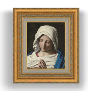 yG MdグzTB Madonna in prayer F3TCY z GMdl 422×370mm zKX b G A[g CeA Ǌ|