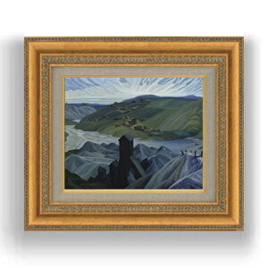 �y���G ���M�d�グ�z�J�[�}�C�P�� A Northern Silver Mine F3�T�C�Y �z���� ���G���M�d�l�� 422×370mm �z���K���X�� �b �G�� �A�[�g �C���e���A �Ǌ|��������