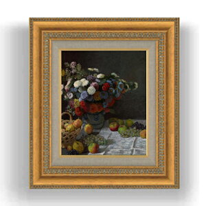 yG MdグzN[hEl Still Life with Flowers and Fruit F3TCY z GMdl 422×370mm zKX b G A[g CeA Ǌ|