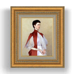 yG MdグzT[WFg Portrait of Mrs Robert Harrison F3TCY z GMdl 422×370mm zKX b G A[g CeA Ǌ|