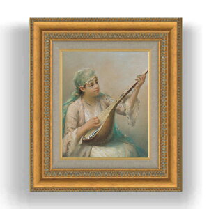 yG Mdグzt@EXg]i Woman Playing a String Instrument F3TCY z GMdl 422×370mm zKX b G A[g CeA Ǌ|