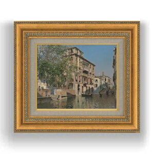 yG Mdグz}eBER A Canal in Venice F3TCY z GMdl 422×370mm zKX b G A[g CeA Ǌ|