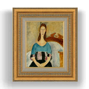 yG MdグzfBA[j Portrait of Jeanne Hebuterne F3TCY z GMdl 422×370mm zKX b G A[g CeA Ǌ|