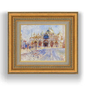 yG Mdグzm[ The Piazza San Marco, Venice F3TCY z GMdl 422×370mm zKX b G A[g CeA Ǌ|