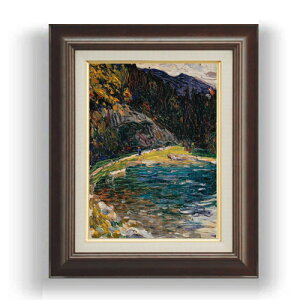 【油絵 直筆仕上げ】ワシリー・カンディンスキー Kochel, Alte Kesselbergstrasse F4 【額入り】 絵画 販売 4号 油彩 抽象画 461×370mm 複製画 送料無料 プレゼント ギフト 開店祝い 開業祝い 退職祝い 新