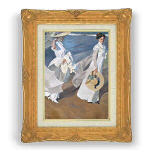 �y���G ���M�d�グ�z�\���[���� Strolling along the Seashore F4 �y�A�b�v�O���[�h�z���z �G�� �̔� 4�� ���� �l���� 467×377mm ������ �������� �v���[���g �M�t�g �J�X�j�� �J�Əj�� �ސE�j�� �V�z�j