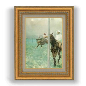 yG MdグzhK Jockeys Before the Race F4 yzz G ̔ 4  i 481×391mm   v[g Mtg JXj JƏj ސEj Vzj rO  _ 