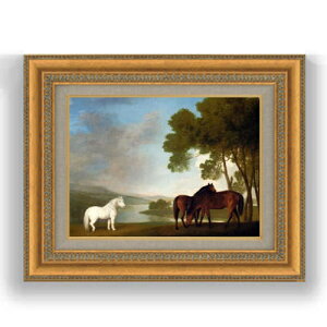 �y���G ���M�d�グ�z�X�^�b�v�X Two Bay Mares And A Grey Pony F4 �y�z����z �G�� �̔� 4�� ���� ���i�� 481×391mm ������ �������� �v���[���g �M�t�g �J�X�j�� �J�Əj�� �ސE�j�� �V�z�j�� ���r���O 