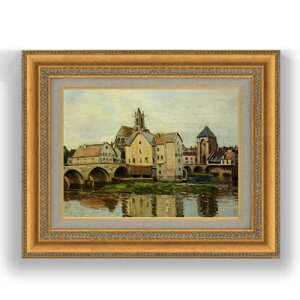 yG MdグzVX[ Moret-sur-Loing, Morning F4 yzz G ̔ 4  i 481×391mm   v[g Mtg JXj JƏj ސEj Vzj rO  