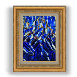 �y���G ���M�d�グ�z�N���X�e�B�A���E���[���t�X Abstraction (the Blue Mountain) F4 �y�z����z �G�� �̔� 4�� ���� ���ۉ� 485×395mm ������ �������� �v���[���g �M�t�g �J�X�j�� �J�Əj�� �ސE�j�� 