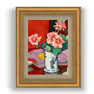 yG MdグzT~GEyv[ Pink Roses, Chinese Vase F4 yzz G ̔ 4  Õ 481×391mm   v[g Mtg JXj JƏj ސEj Vzj 