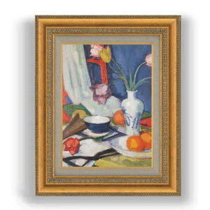yG MdグzT~GEyv[ Still Life with Tulips and Oranges F4 yzz G ̔ 4  ۉ 481×391mm   v[g Mtg JXj JƏj ސEj Vz