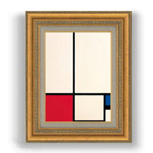 yG Mdグzs[gEhA Composition in Colours Composition No.1 with Red and Blue F4 yzz G ̔ 4  ۉ 481×391mm  