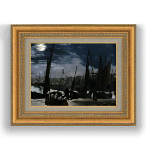 yG MdグzGhDA[E}l Clair de Lune sur le Port de Boulogne F4 yzz G ̔ 4  i 481×391mm   v[g Mtg JXj JƏj ސEj Vz