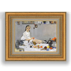 �y���G ���M�d�グ�z�t�F�[�V�� Portrait of Varya Adoratskaya F4 �y�z����z �G�� �̔� 4�� ���� �l���� 485×395mm ������ �������� �v���[���g �M�t�g �J�X�j�� �J�Əj�� �ސE�j�� �V�z�j�� ���r���O 