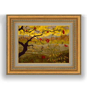 yG Mdグz|[E\ Apple Tree with Red Fruit F4 yzz G ̔ 4  l 481×391mm   v[g Mtg JXj JƏj ސEj Vzj r