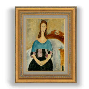 yG MdグzfBA[j Portrait of Jeanne Hebuterne F4 yzz G ̔ 4  l 481×391mm   v[g Mtg JXj JƏj ސEj Vzj r
