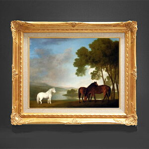 �y���G ���M�d�グ�z�X�^�b�v�X Two Bay Mares And A Grey Pony F6 �y�A�b�v�O���[�h�z���z �G�� �̔� 6�� ���� ���i�� 552×461mm ������ �������� �v���[���g �M�t�g �J�X�j�� �J�Əj�� �ސE�j�� �V�z�j