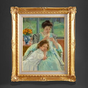 yG MdグzA[EJTbg Young Mother Sewing F6 yzz G ̔ 6  l 552×461mm   v[g Mtg JXj JƏj ސEj Vzj rO 