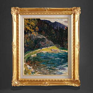 【油絵 直筆仕上げ】ワシリー・カンディンスキー Kochel, Alte Kesselbergstrasse F6 【額入り】 絵画 販売 6号 油彩 抽象画 552×461mm 複製画 送料無料 プレゼント ギフト 開店祝い 開業祝い 退職祝い 新