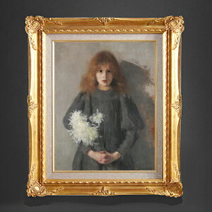 yG Mdグz{YiXJ Girl with Chrysanthemums F6 yzz G ̔ 6  l 552×461mm   v[g Mtg JXj JƏj ސEj Vzj rO 