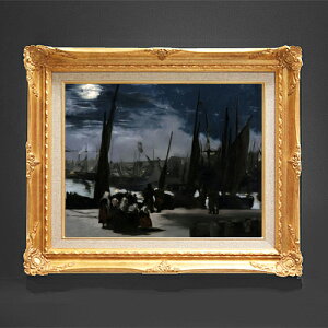 yG MdグzGhDA[E}l Clair de Lune sur le Port de Boulogne F6 yzz G ̔ 6  i 552×461mm   v[g Mtg JXj JƏj ސEj Vz