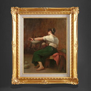 yG Mdグzt@EXg]i Woman Winding Wool F6 yzz G ̔ 6  l 552×461mm   v[g Mtg JXj JƏj ސEj Vzj rO 