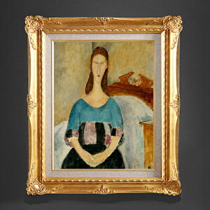 yG MdグzfBA[j Portrait of Jeanne Hebuterne F6 yzz G ̔ 6  l 552×461mm   v[g Mtg JXj JƏj ސEj Vzj r