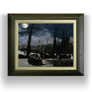 yG MdグzGhDA[E}l Clair de Lune sur le Port de Boulogne F6 yzz G ̔ 6  i 556×465mm   v[g Mtg JXj JƏj ސEj Vz