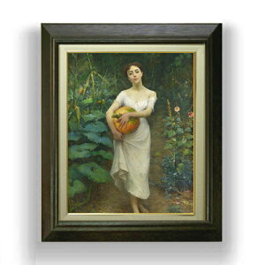 yG Mdグzt@EXg]i Young Girl Carrying a Pumpkin F6 yzz G ̔ 6  l 556×465mm   v[g Mtg JXj JƏj ސEj Vzj r
