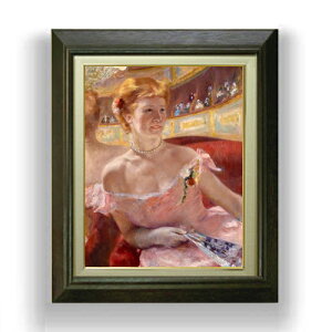 yG MdグzA[EJTbg Woman with a Pearl Necklace in a Loge F6 yzz G ̔ 6  l 556×465mm   v[g Mtg JXj JƏj ސEj Vz