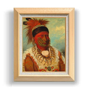 yG MdグzJg The White Cloud, Head Chief of the Iowas F6 yzz G ̔ 6  l 556×465mm   v[g Mtg JXj JƏj ސEj Vzj r