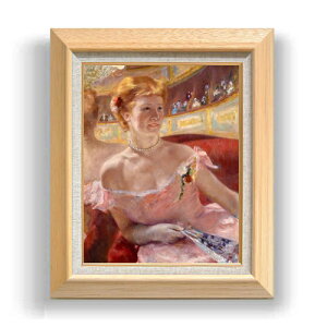 yG MdグzA[EJTbg Woman with a Pearl Necklace in a Loge F6 yzz G ̔ 6  l 556×465mm   v[g Mtg JXj JƏj ސEj Vz