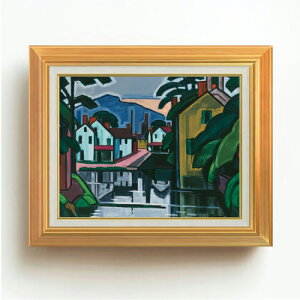 yG Mdグzu[}i[ Old Canal Port F6 yAbvO[hzz G ̔ 6  ۉ 558×467mm   v[g Mtg JXj JƏj ސEj Vzj rO