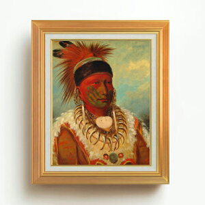 yG MdグzJg The White Cloud, Head Chief of the Iowas F6 yAbvO[hzz G ̔ 6  l 558×467mm   v[g Mtg JXj JƏj ސEj V