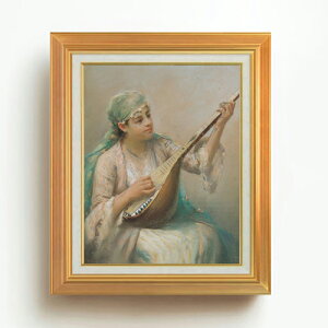 yG Mdグzt@EXg]i Woman Playing a String Instrument F6 yAbvO[hzz G ̔ 6  l 558×467mm   v[g Mtg JXj JƏj ސEj 