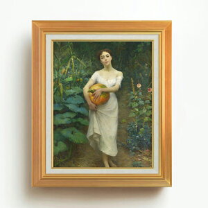 yG Mdグzt@EXg]i Young Girl Carrying a Pumpkin F6 yAbvO[hzz G ̔ 6  l 558×467mm   v[g Mtg JXj JƏj ސEj V